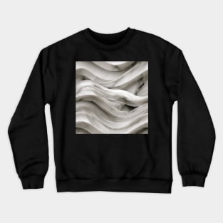 Luxurious White Marble Stone, model 7 Crewneck Sweatshirt